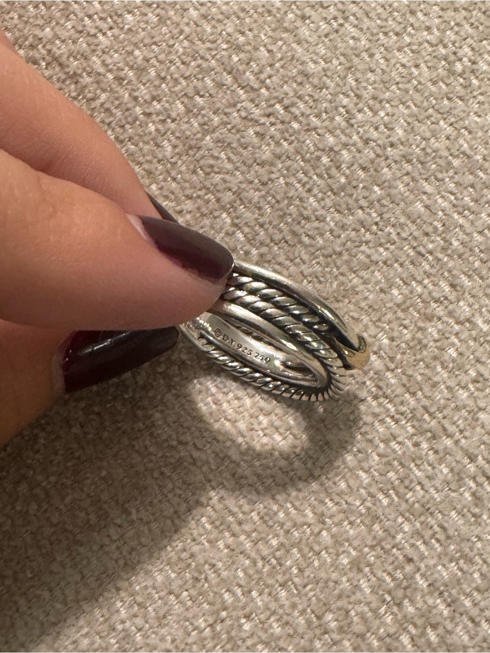David Yurman Crossover Ring - Picture 5 of 5